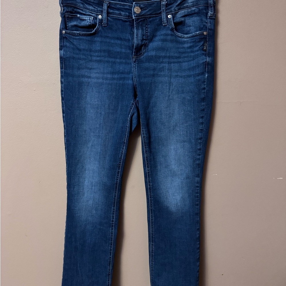 Silver Jeans Co. Elyse Mid-Rise Slim Bootcut Jeans